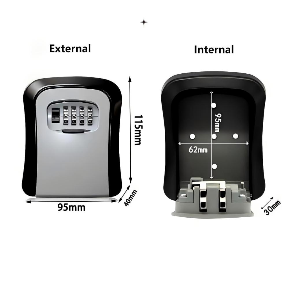 Caja de Seguridad con Cerradur - Lockbox Key Secure reseña y precio