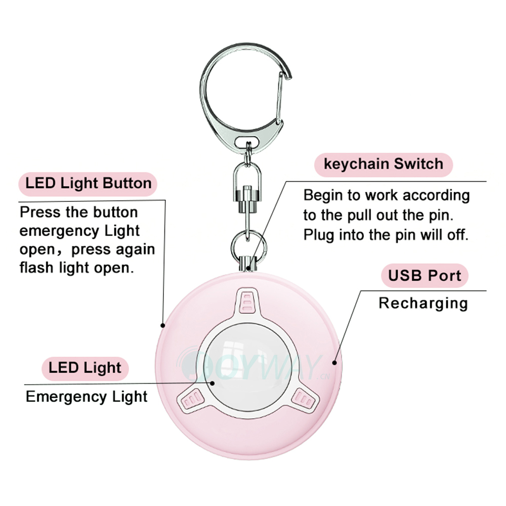 JOYWAY nuevo llavero de alarma - Personal Alarm Keychain reseña y precio