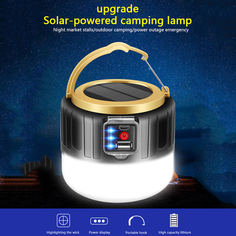 Luz LED Solar de 280 vatios pa - Power Outage Light reseña y precio