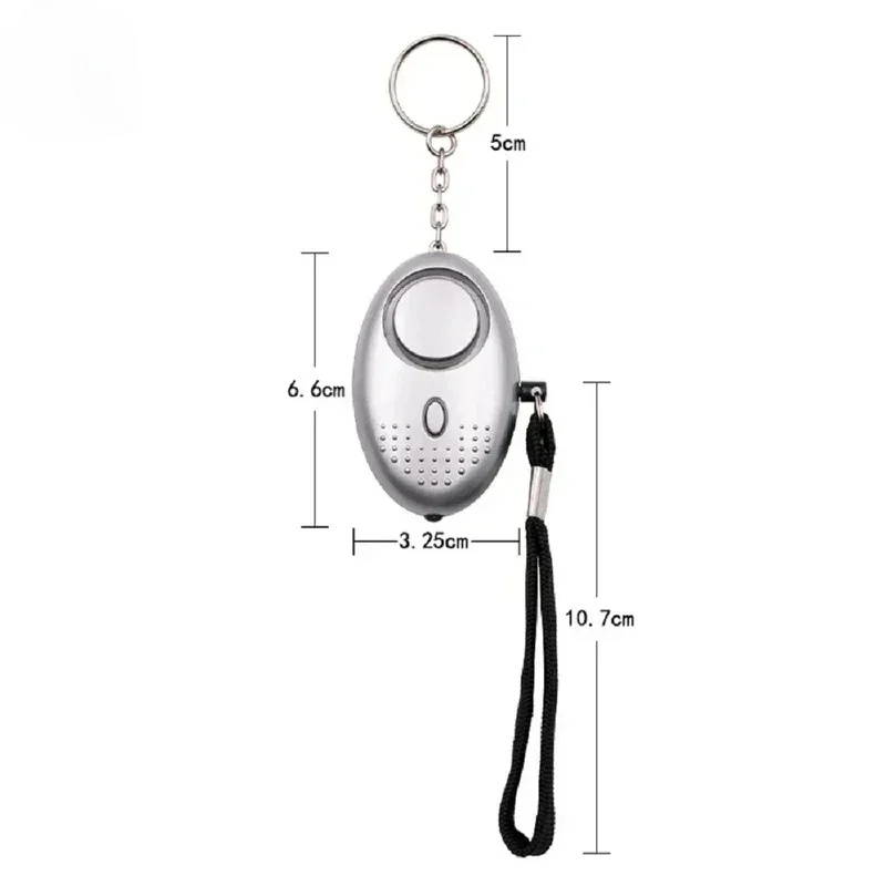 1/2 Piezas Alarma de Defensa P - Personal Alarm Keychain reseña y precio