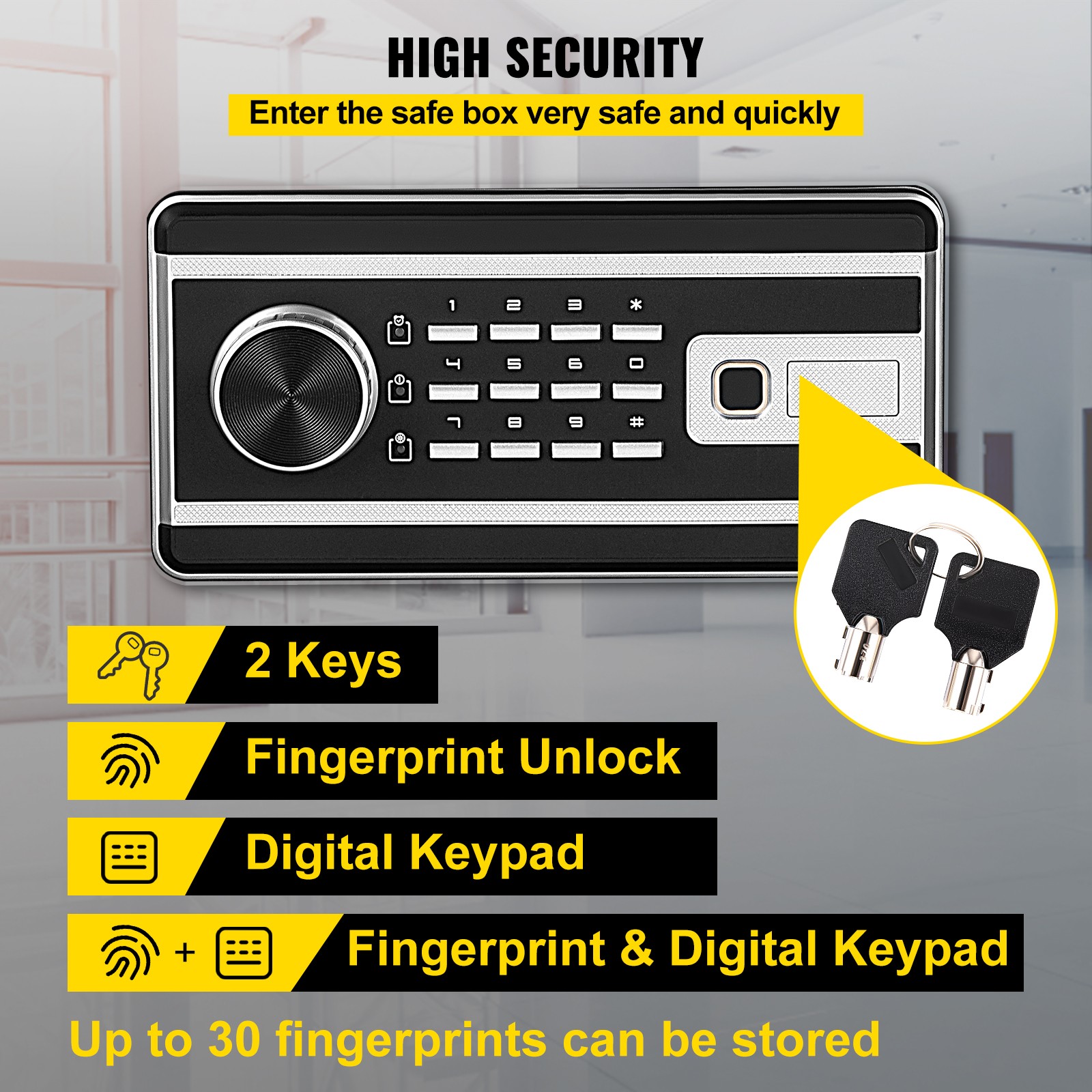 Cerradura de caja de seguridad - Lockbox Key Secure reseña y precio