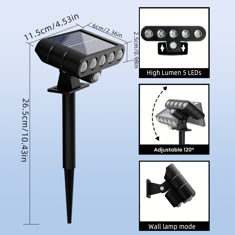 Lámpara de Pared Solar para Ex - Power Outage Light reseña y precio